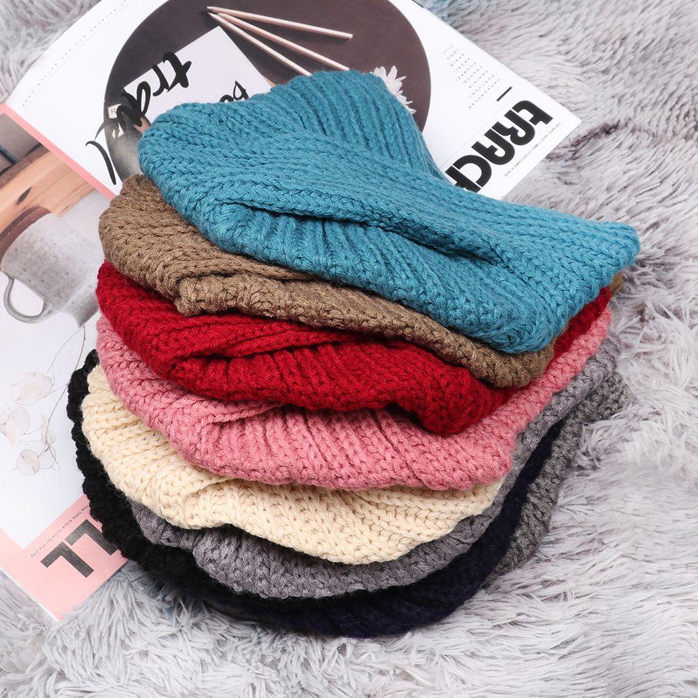 Suenin Mũ Turban Dệt Kim Thắt Nút Chéo Trung Tâm Thời Trang Thu Đông Mới