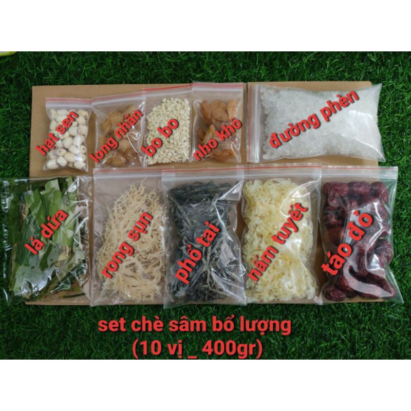 sâm bổ lượng 10 vị - 400g