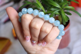 Vòng tay aquamarine 
