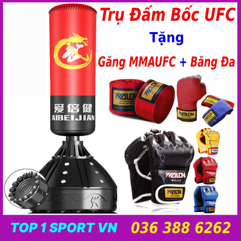 Bao cát đấm bốc boxing thế hệ mới - Dài 70 cm đến 180 cm đã nhồi sẵn ruột - Dụng cụ tập đấm bốc boxing mma chuyên nghiệp