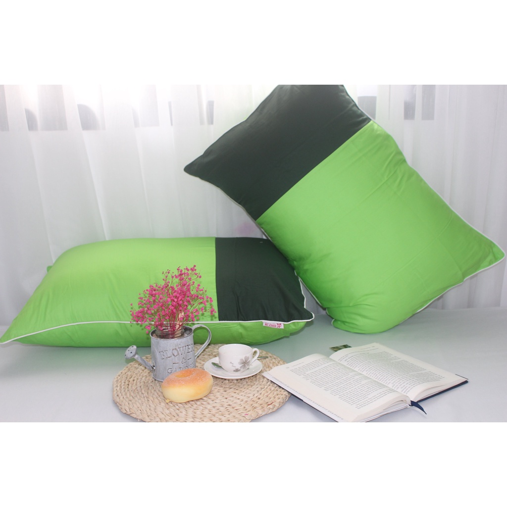 Vỏ gối ÔM /NẰM KHA LY - chất Cotton Sattin Hàn Quốc mềm mại thoáng mát thấm hút mồ hôi tốt