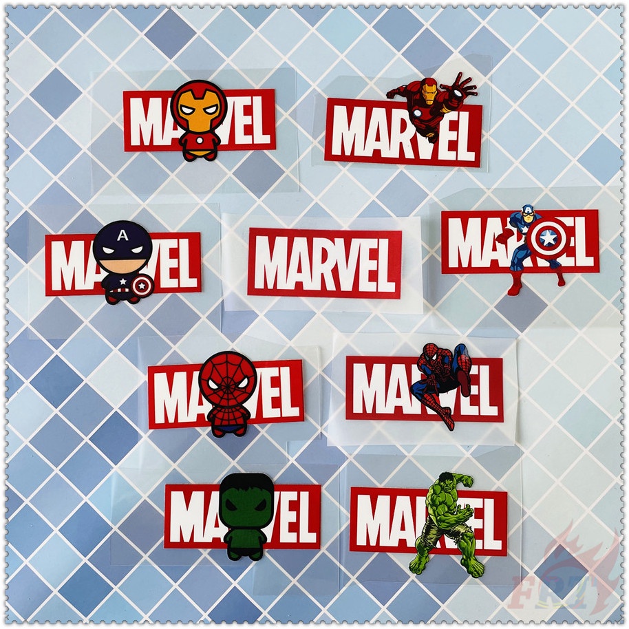 ✪ Miếng Dán Trang Trí Tường In Hình Các Siêu Anh Hùng Marvel ✪ 1 Miếng Dán Trang Trí Công Tắc Nhiệt