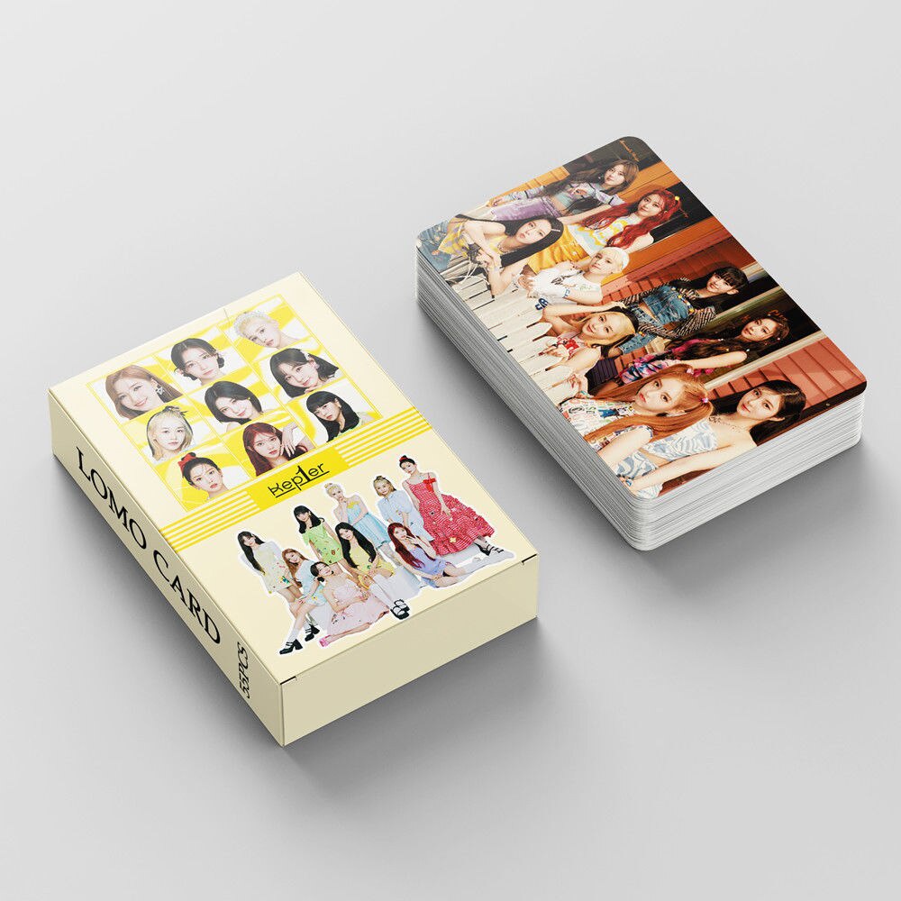 55 Cái/bộ TWICE Kpop  Album Kep1er Itzy Gidle Photocards Fromis_9 Ảnh Lomo