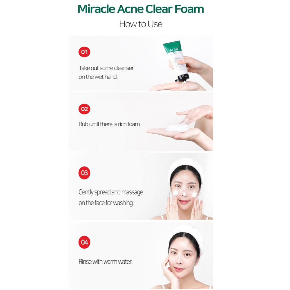 Sữa Rửa Mặt Some By Mi AHA-BHA-PHA 30 Days Miracel Acne Clear Foam - 100ml | BigBuy360 - bigbuy360.vn
