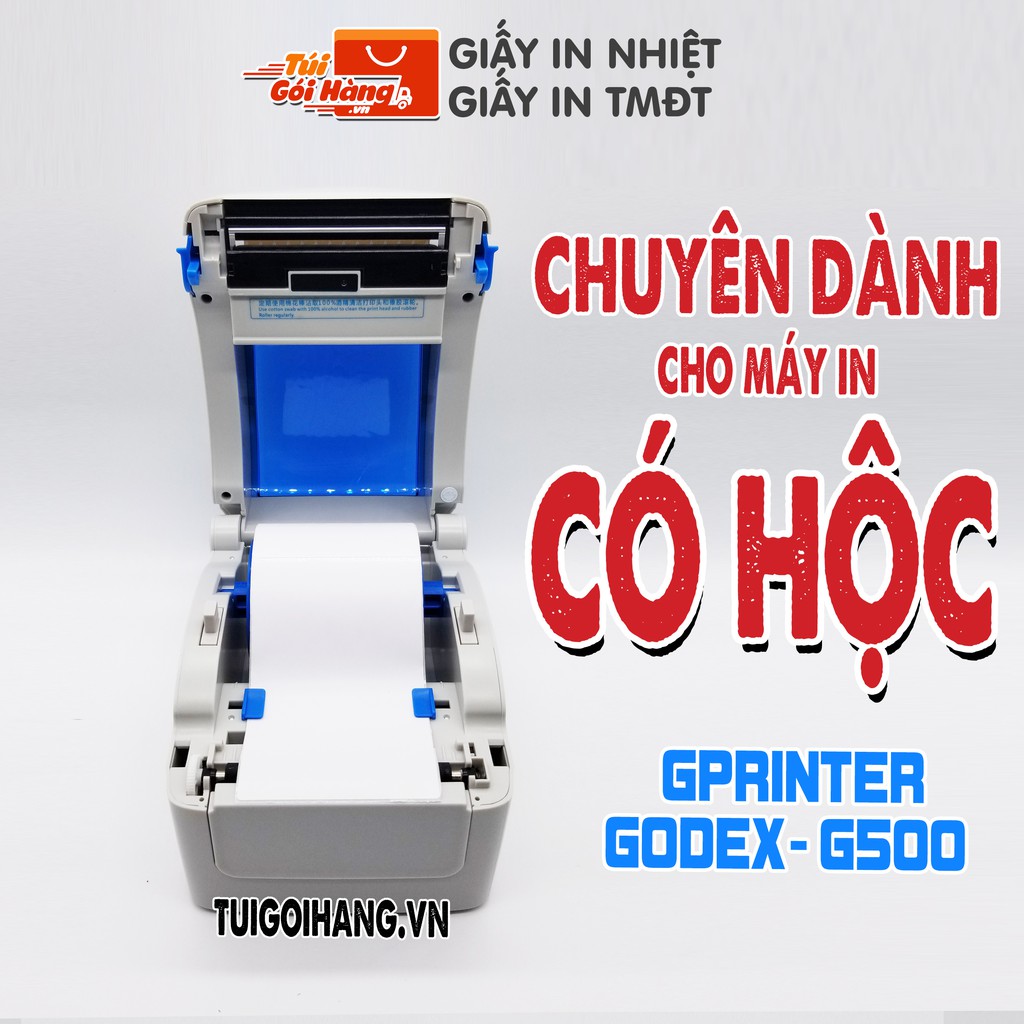 Giấy In Nhiệt 100x150mm Cuộn 350 Tem - In Đơn Shopee - Dành cho máy in nhiệt HPRT N41