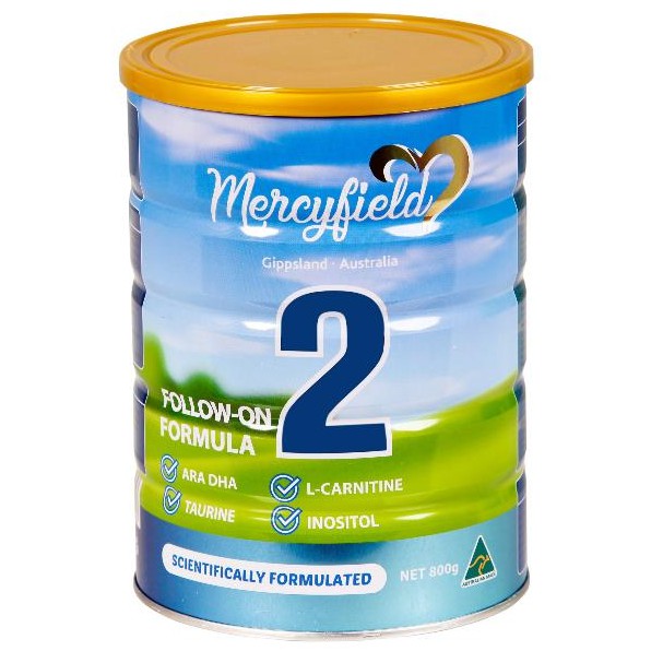 sữa Mercyfield 2 (800g) nhập khẩu úc