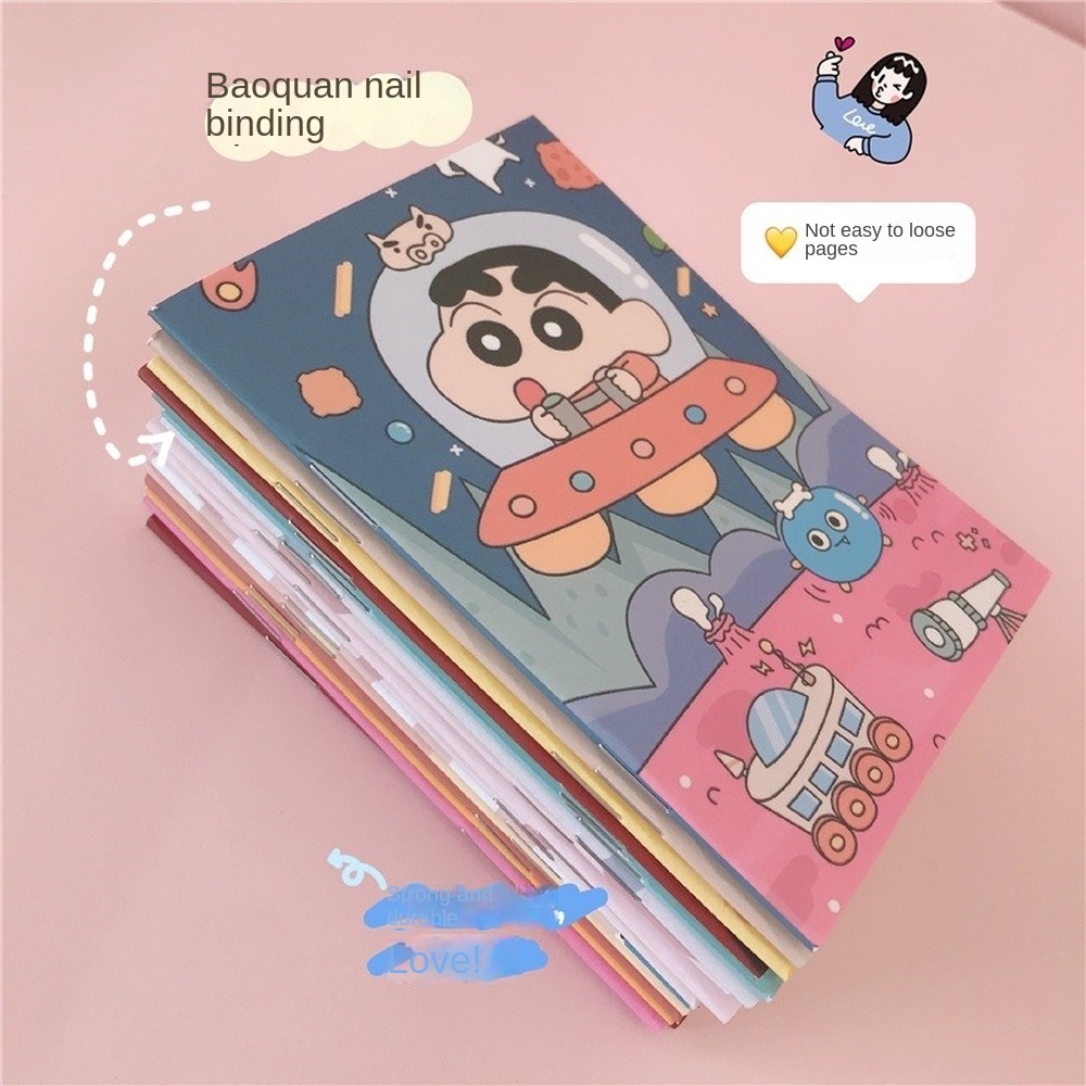 Sổ Ghi Chú Mini In Họa Tiết Hoạt Hình Snoopy/Snoopy Dễ Thương Sáng Tạo