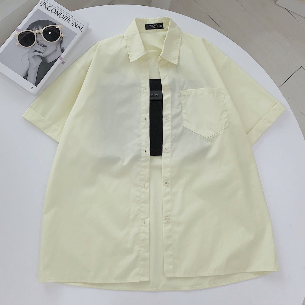 Set Áo Sơ Mi Quần Ống Rộng JEM CLOSET MIBILL In Chữ Cá Tính Style Trẻ Trung Siêu Xinh Dạo Phố 8140