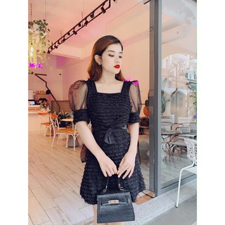 Đầm đi tiệc - Đầm thiết kế - Đầm đen