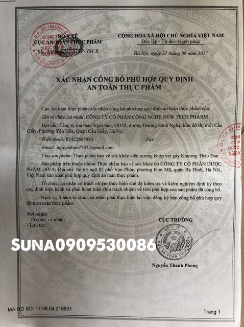 Thực phẩm bảo vệ sức khỏe viên xương khớp Khương Thảo Đan