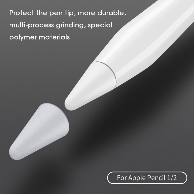 Set 8 Đầu Bút Cảm Ứng Thay Thế Cho Apple Pencil 1st 2nd