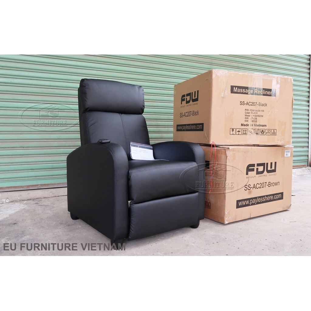 Ghế sofa massage Thư giãn Wingback Modern Reclining