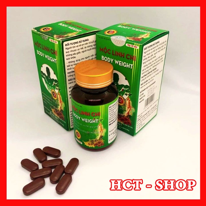 Mộc Linh Chi Học Viện Quân Y Hộp 30 Viên - Giúp Tăng Cân, Bổ Sung Dưỡng Chất Cho Cơ Thể