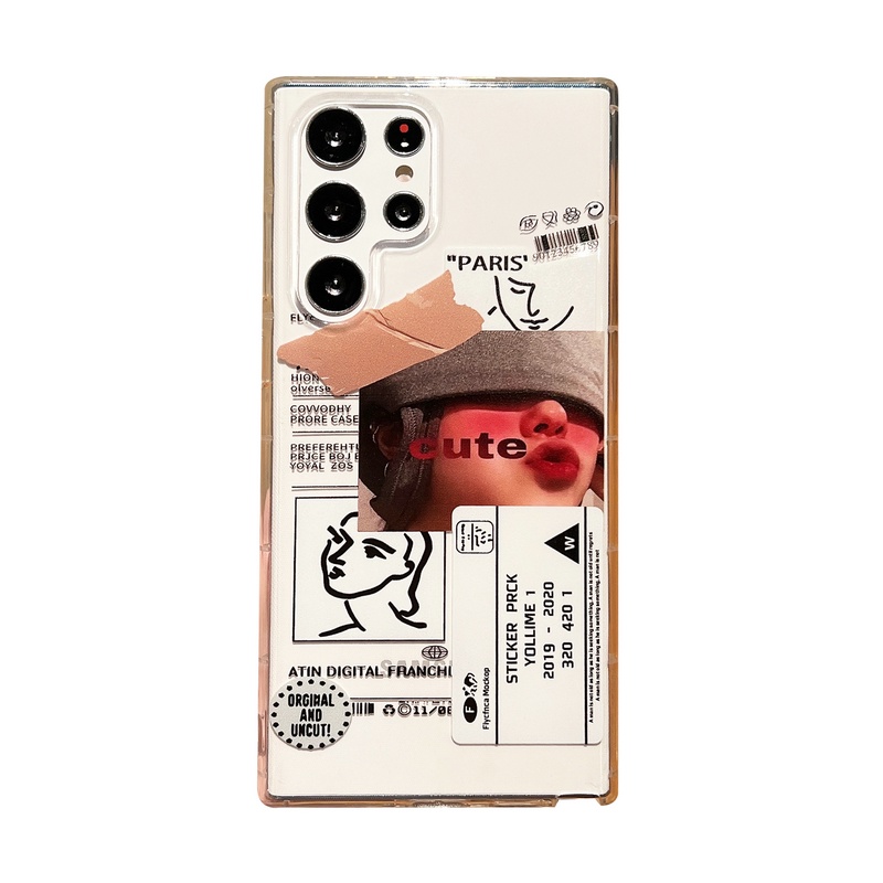 Ốp điện thoại tpu mềm cho samsung galaxy s20 s20 s21 s21+ fe 5g s10 note 10 lite plus 20 ultra m51 m52