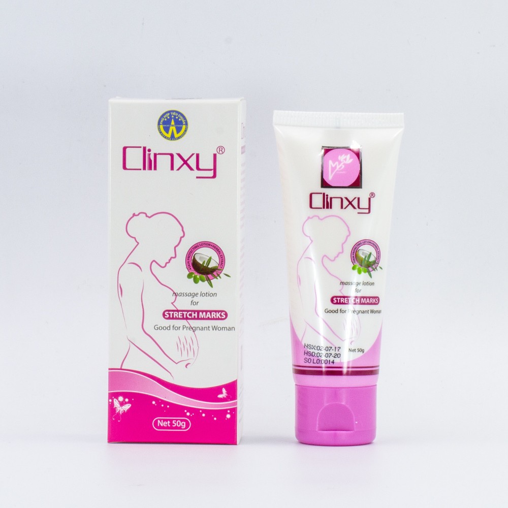 Lotion ngăn ngừa rạn da bà bầu Clinxy