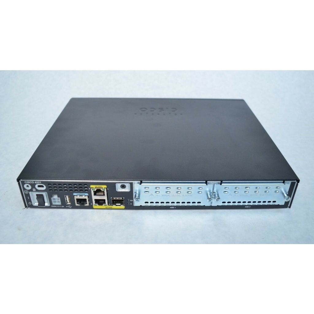 Cisco ISR4221/K9 | Bộ Định Tuyến Dual WAN GE. Dòng Enterprise.