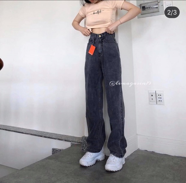 🌪Bagyy Jeans Ống Dài Trơn