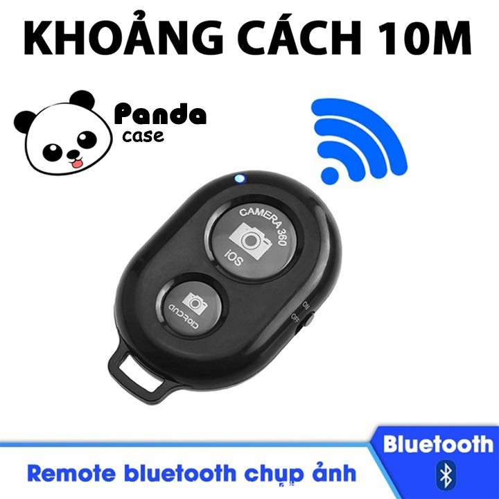 Remote chụp ảnh bluetooth - nút bấm điều khiển chụp hình từ xa cho điện thoại thông minh - Panda Case