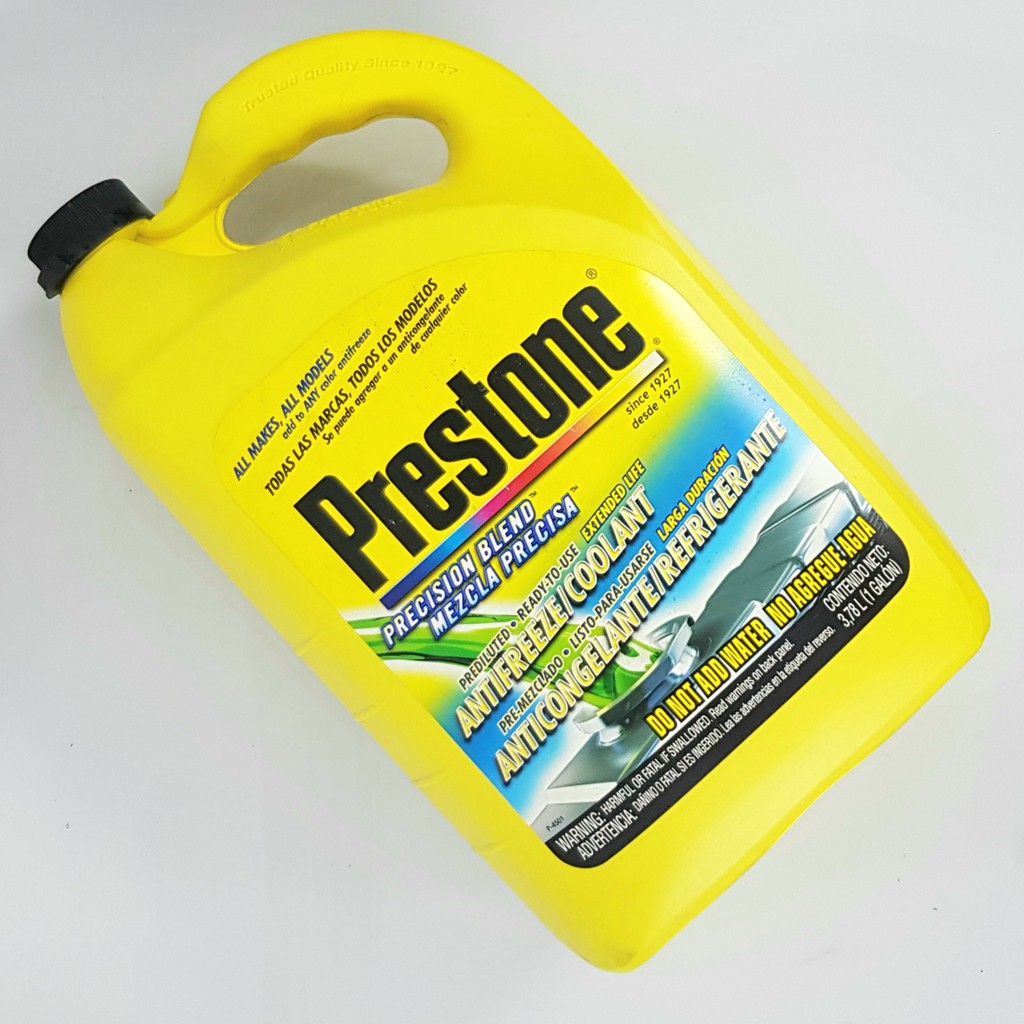 Nước làm mát động cơ màu xanh PRESTONE PRECISION BLEND (USA) 3.78L