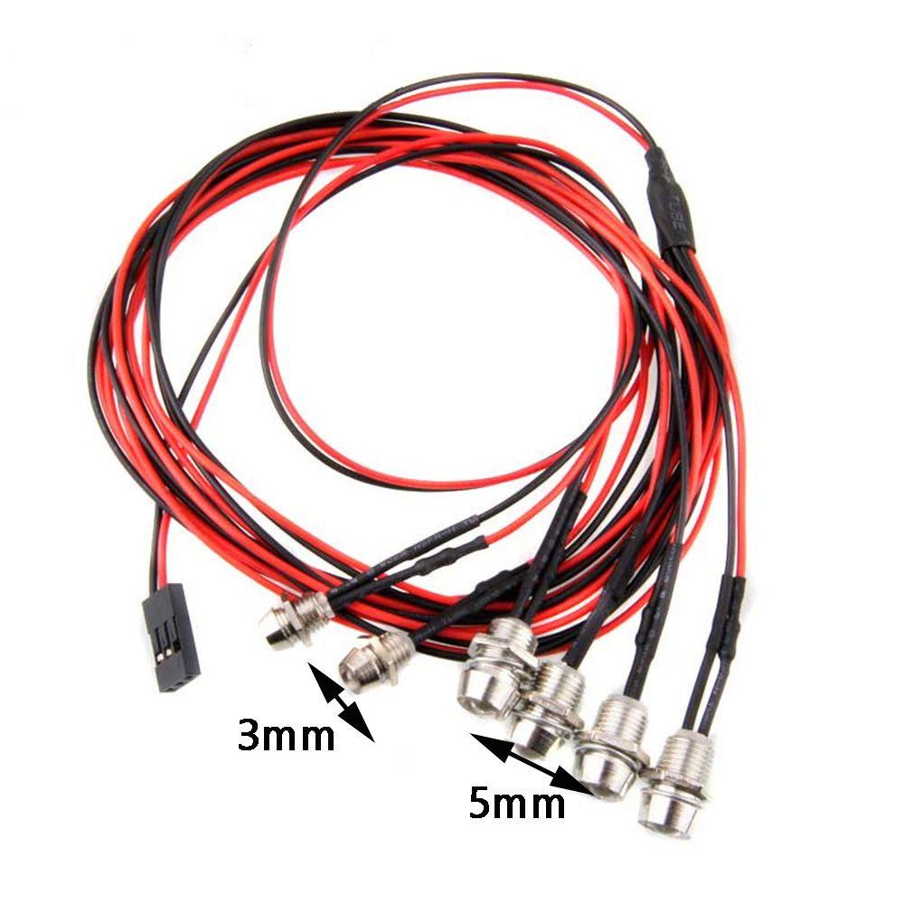 Mô Hình Xe Hơi Điện Tử Có Đèn LED DIY Độc Đáo