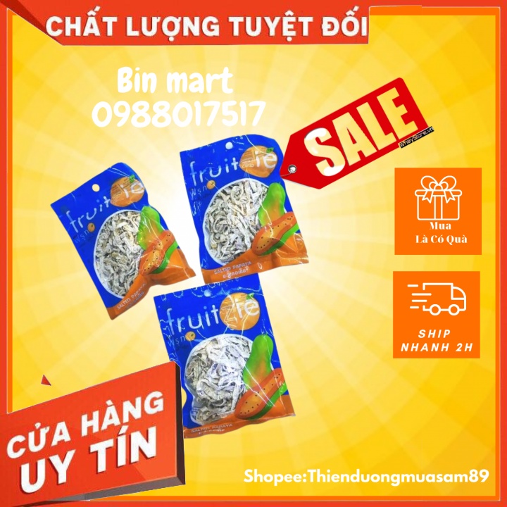 Ô mai đu đủ Thái Lan ( ô mai giun )