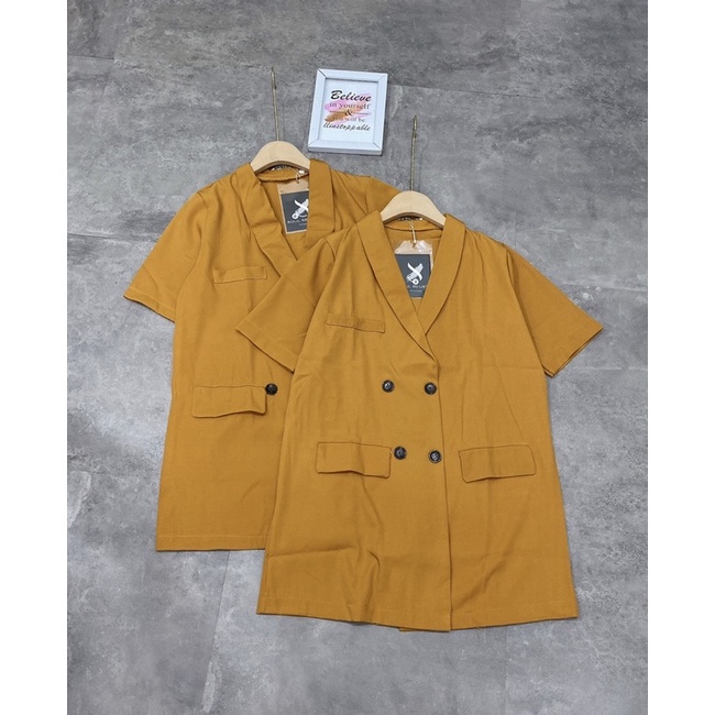 Áo vest nữ nâu dáng dài phong cách hàn quốc siêu hot&lt;Cam kết hàng chất lượng&gt;