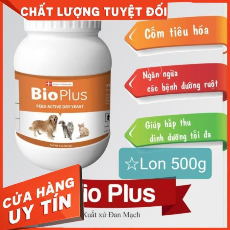 [Hàng Loại 1- Nhập Khẩu]  Cốm Tiêu Hóa Cho Chó Mèo–Ngăn Ngừa Các Bệnh Đường Ruột#Bio Plus 500g