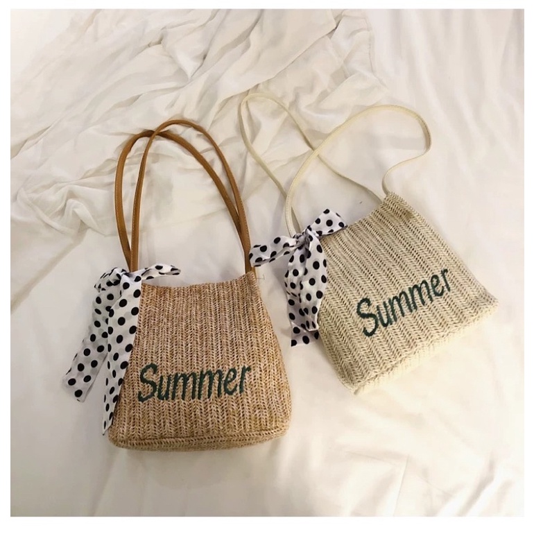 [268] Túi cói đi biển Summer hottrend