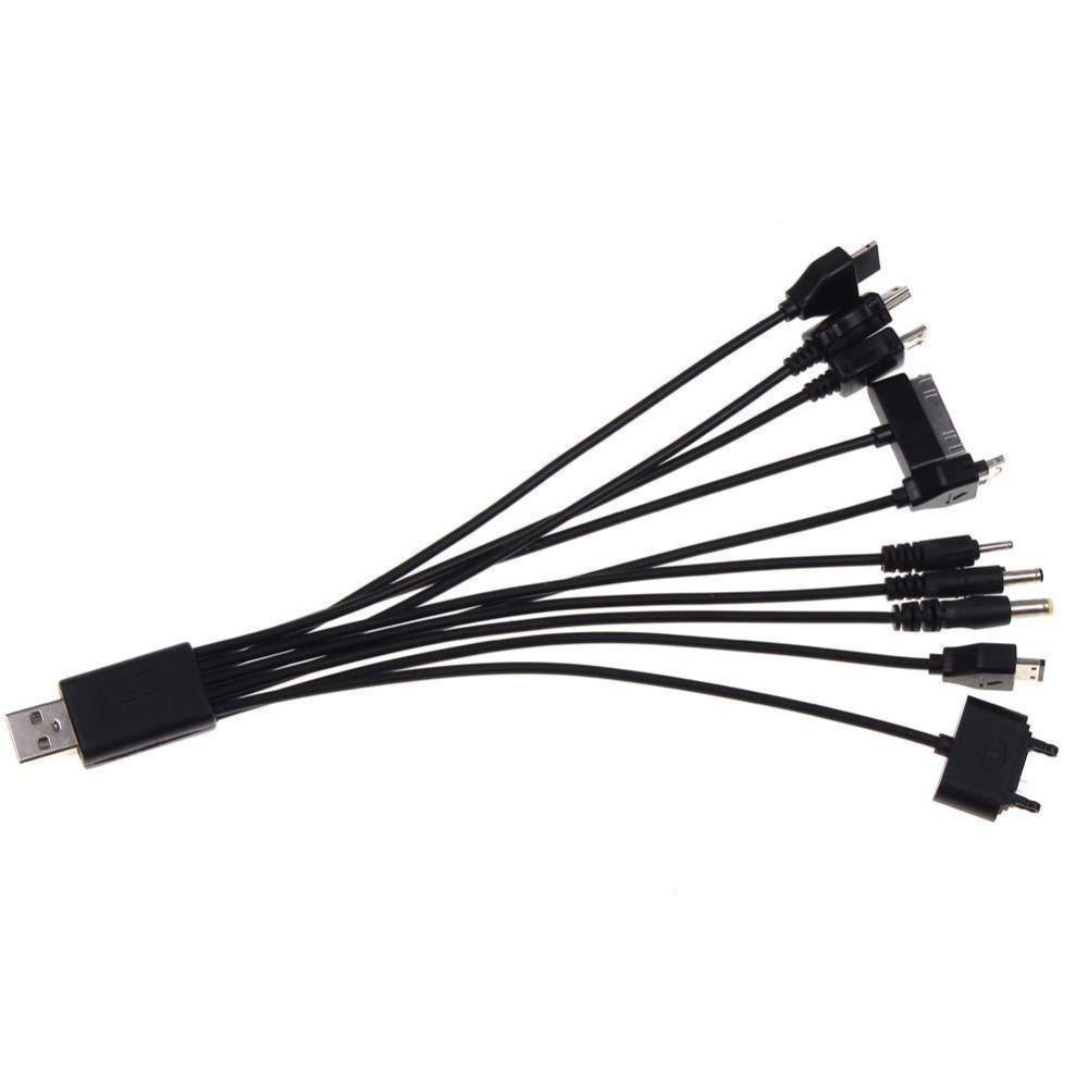 Dây Cáp Sạc Nhanh DIGIFOUNDER 10 Trong 1 Cho PSP Phone iPod Phone I5V8