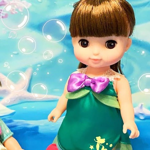 {xã lỗ} Búp Bê Nhật Solan Chan mắt chớp 26 cm _ Disney Doll Japan 12 inch