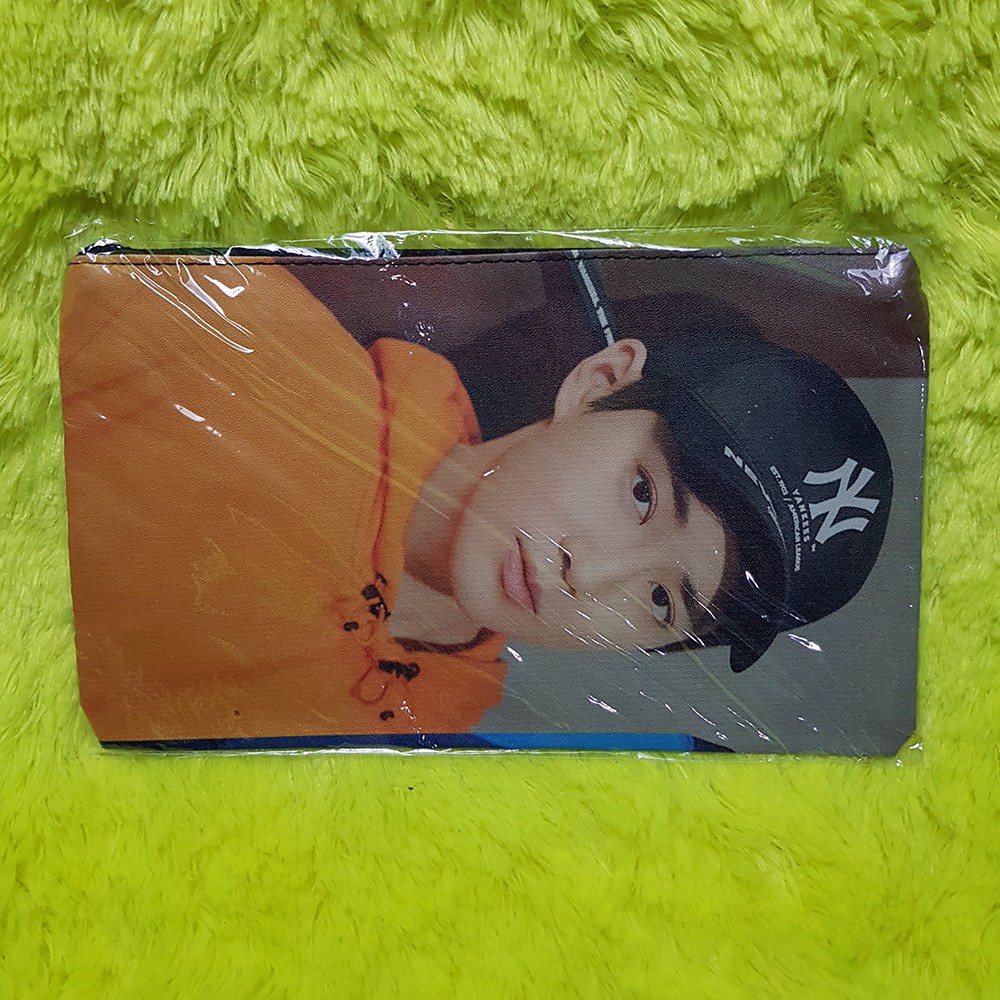 Túi đựng bút chì in hình nhóm nhạc Exo Suho Mlb