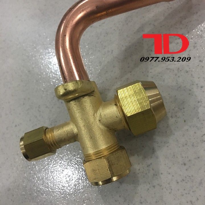 Van khóa dàn nóng điều hòa phi 10