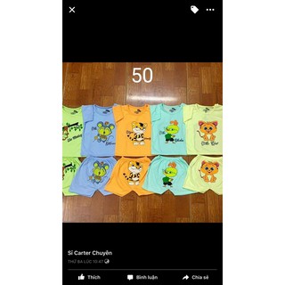 set 5 bộ cộc carter hàng mát