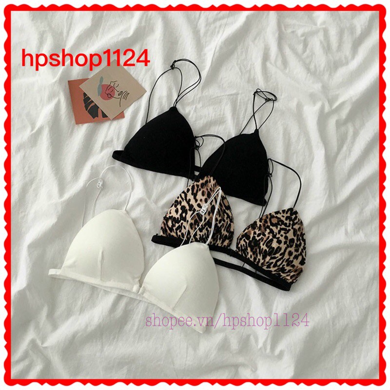 Áo bra 2 dây cài khuy trước dây mảnh sexy loại đẹp 9902