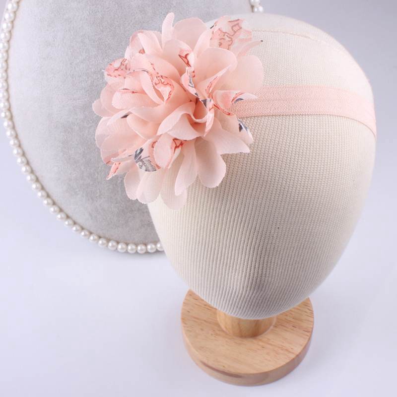 Set 3 Dây Buộc Tóc Hình Hoa Xinh Xắn Dành Cho Bé Gái