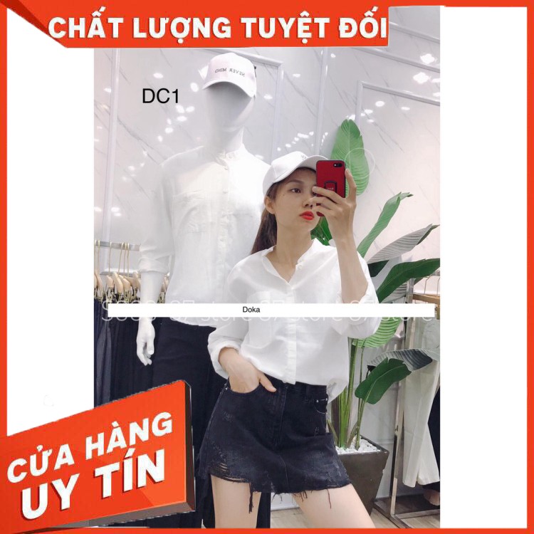 sale Áo Sơ Mi ADOKA STORE Đôi Nam Nữ Chất Đũi Chuyên Cặp Đôi Couple Nhiều Màu - D1