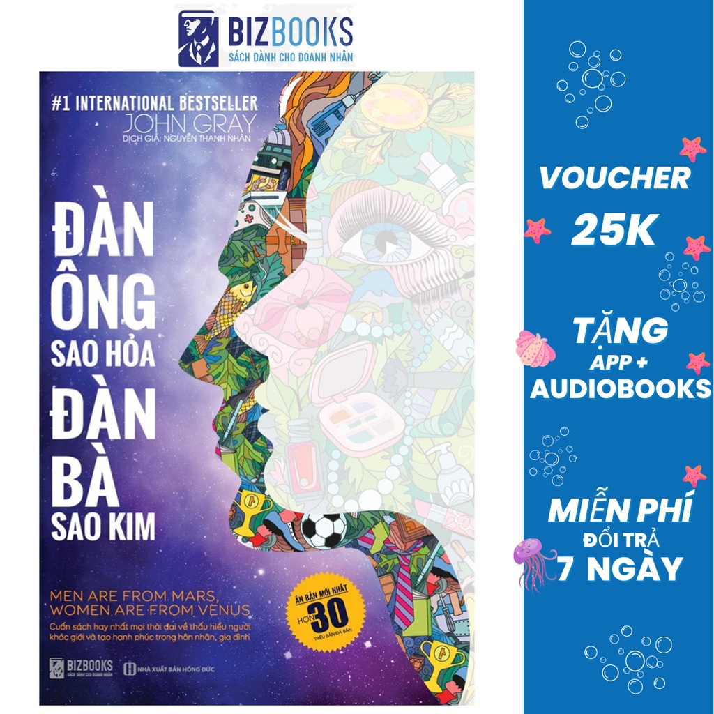 Sách - Đàn Ông Sao Hỏa Đàn Bà Sao Kim (Phiên Bản Đặc Biệt)