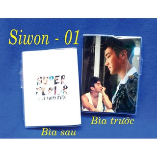 Sổ Tay Super Junior - Siwon - có nhiều mẫu Kpop (size nhỏ)
