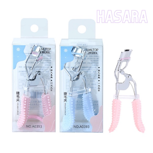 Kẹp mi,uốn mi cong LMLTOP chuyên dụng, tay cầm chống trơn trượt ,đệm silicon chống gãy mi HA0393- Hasara