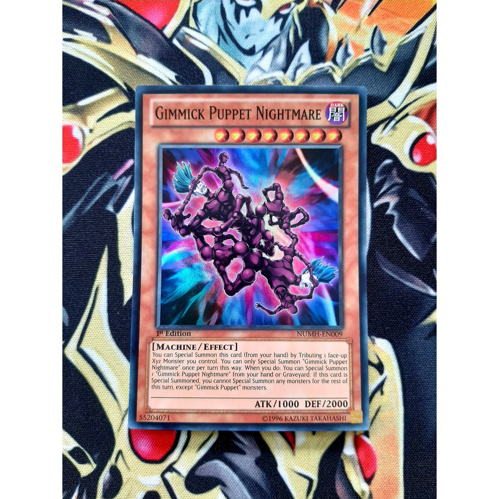 Thẻ Bài Yugioh Mint90 Monster Gimmick Puppet Nightmare - NUMH-EN009 - Super
