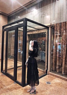 Chân váy tầng maxi