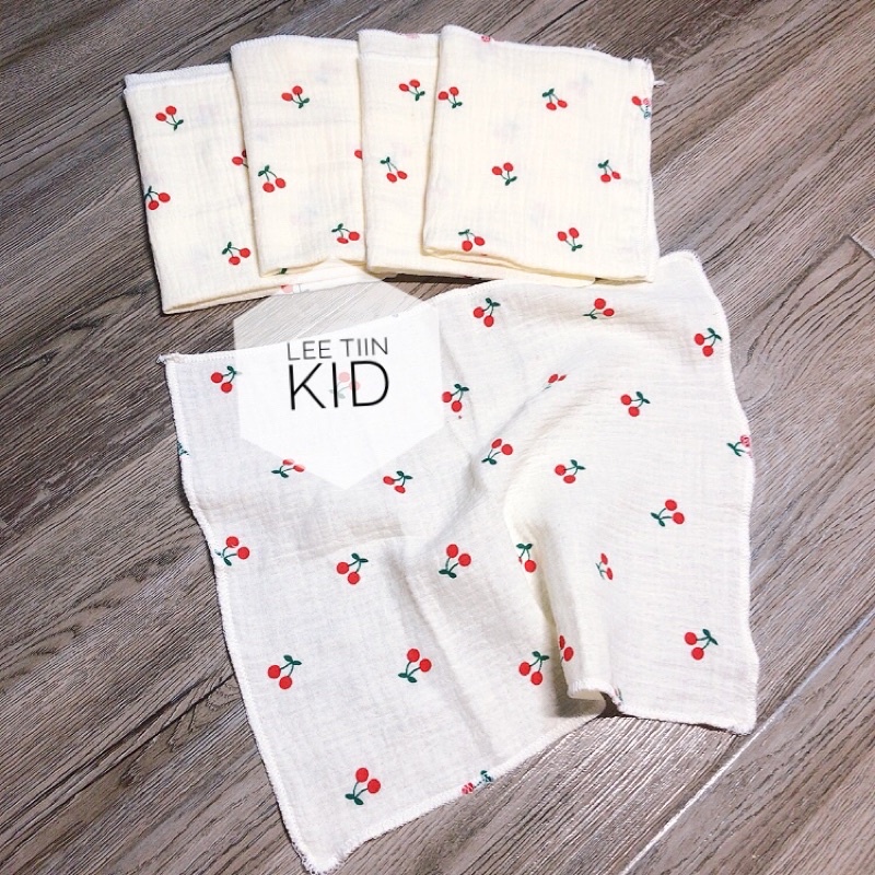 Khăn sữa xô muslin mỏng mịn siêu thấm hút cho bé trai, bé gái