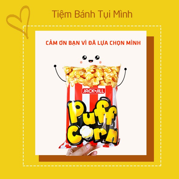 Bánh Snack Puff Corn vị Caramen 46g