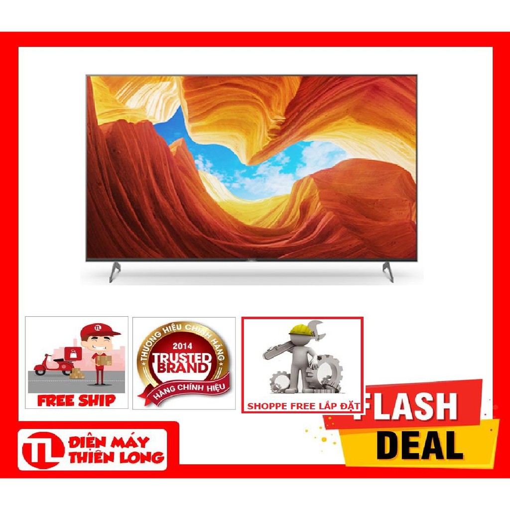 55X9000H - MIỄN PHÍ CÔNG LẮP - Android Tivi Sony 4K 55 inch KD-55X9000H Mới 2020
