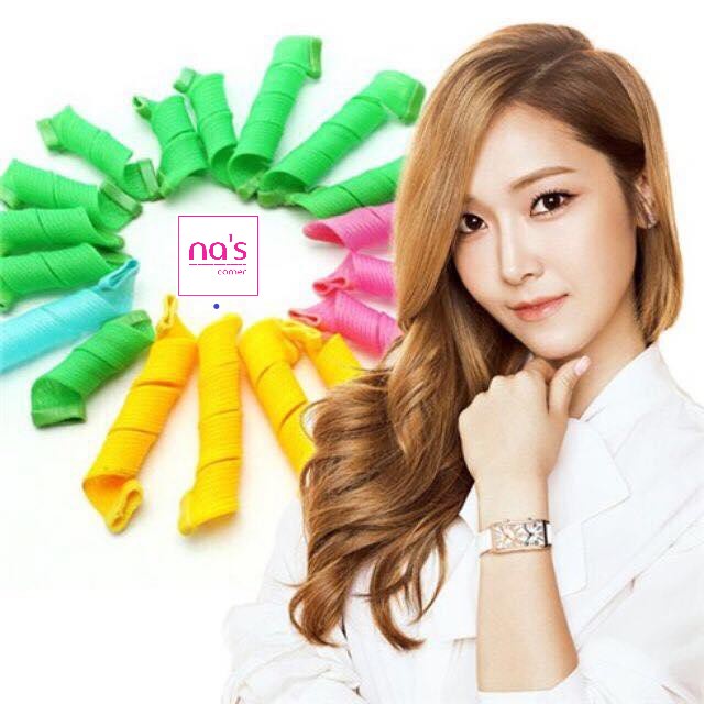 Lô ốc sên cuốn tóc uốn xoăn tóc gợn sóng không dùng nhiệt