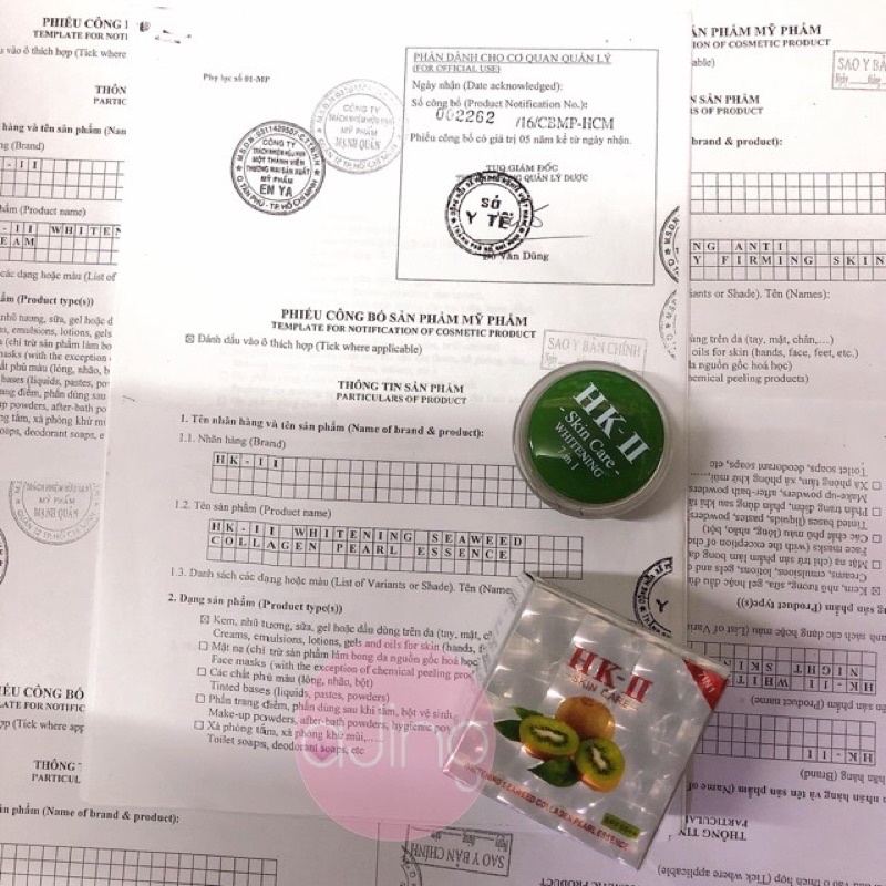 Kem Dưỡng Trắng Da Chống Lão Hoá HK II Kiwi 10g (Hàng Chính Hãng)