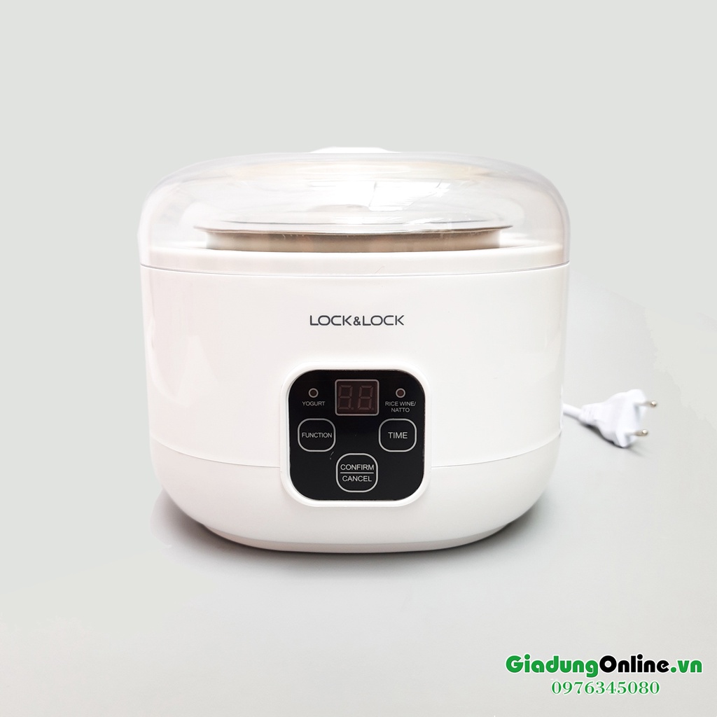 Máy Làm Sữa Chua, Đậu Lên Men Natto Lock&amp;Lock Yogurt Maker 1L EJY211