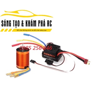 Bộ Motor F540 3300kv/4370kv và esc 60A không chổi than chống thấm nước - Hàng cao cấp