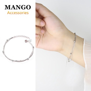 Vòng Tay Hai Lớp Đính Hạt Thời Trang Đơn Giản T1301