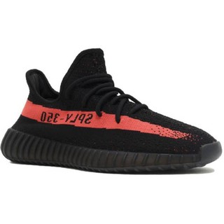 GIÀY SNEAKER 350 ĐEN ĐỎ NAM NỮ - YZBLRE